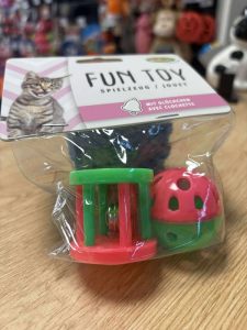 BALLE ET ROULEAU AVEC GRELOT