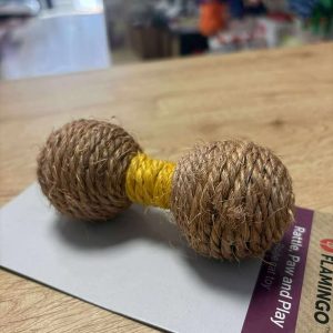 JUSTO HALTÈRE BRUN ET JAUNE