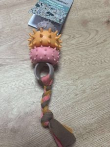 JOUET CHIOT DOUBLE ANNEAU