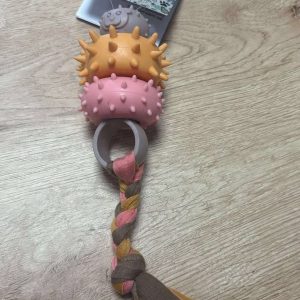 JOUET CHIOT DOUBLE ANNEAU