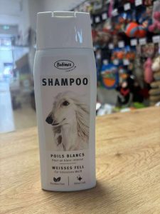 SHAMPOING POILS BLANC
