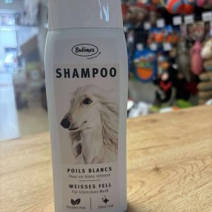 SHAMPOING POILS BLANC