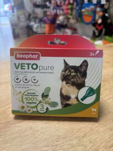 PIPETTES RÉPULSIVES ANTIPARASITAIRES POUR CHAT