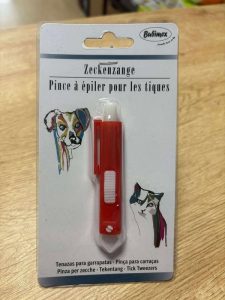 PINCE À ÉPILER POUR TIQUES