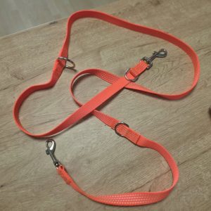LAISSE D'ENTRAÎNEMENT ORANGE FLUO 2M