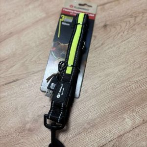 LAISSE FLITZY JAUNE ET NOIR 1.30M