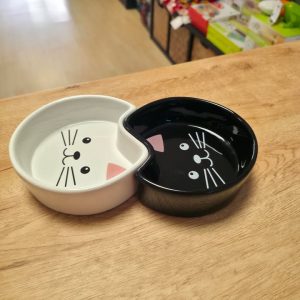 BOLS TÊTE DE CHAT CÉRAMIQUE