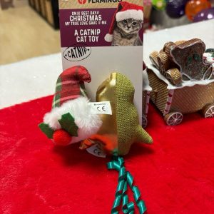 POMPON DE NOËL POUR CHAT