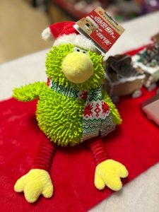 OISEAU VERT DE NOËL