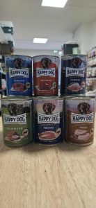 PÂTÉE HAPPY DOG 400G - SAVEUR AU CHOIX