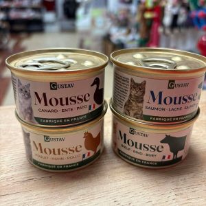Gustav mousse 85gr - Saveur au choix