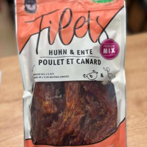 Filets de poulet et canard 300g