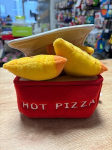 Peluche de fouille pizza