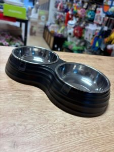 Gamelle double pour chat