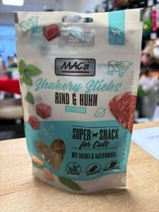 Mac's friandise chat mini sticks Boeuf et Poulet 50gr