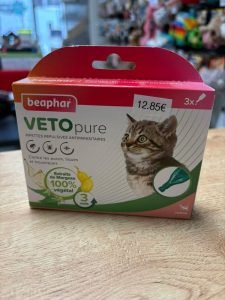 Pipette antiparasitaire pour chaton